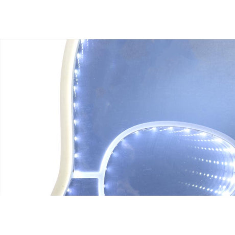 Celebrations Halloween White 23 in. LED Prelit Skull Infinity Halloween Decor