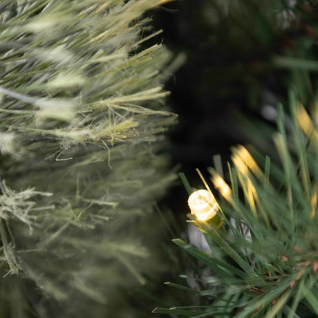Celebrations 4 ft. Full LED 50 ct Mixed Pine Potted Color Changing Christmas Tree