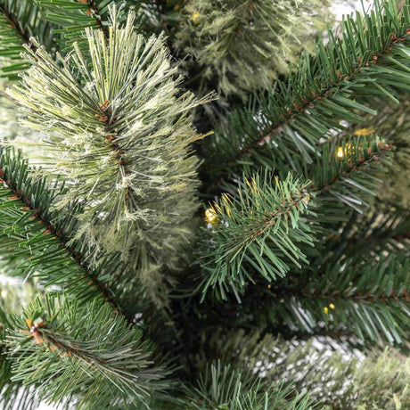 Celebrations 4 ft. Full LED 50 ct Mixed Pine Potted Color Changing Christmas Tree
