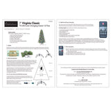 Holiday Bright Lights 7 ft. Full LED 650 ct Virginia Classic 1-2 Color Changing Christmas Tree
