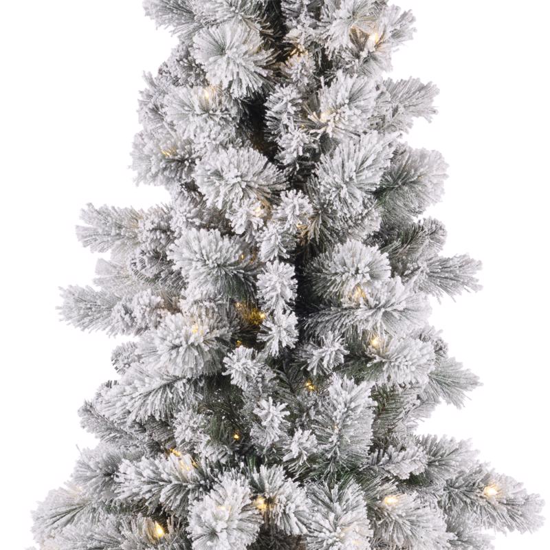 Holiday Bright Lights 7 ft. Slim LED 400 ct Arcadia Pine Color Changing Christmas Tree