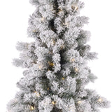 Holiday Bright Lights 7 ft. Slim LED 400 ct Arcadia Pine Color Changing Christmas Tree