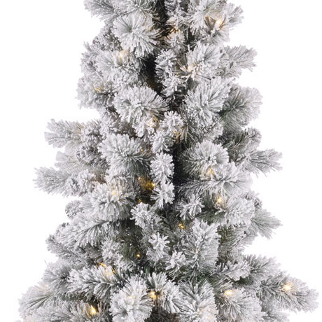 Holiday Bright Lights 7 ft. Slim LED 400 ct Arcadia Pine Color Changing Christmas Tree