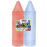 Chalked Jumbo Stix Chalk Multicolored 2 pc, Pack of 12