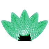 Holiday Bright Lights LED PS C9 Green 25 ct Christmas Light Bulbs