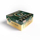Holiday Bright Lights LED PS C9 Green 25 ct Christmas Light Bulbs