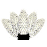 Holiday Bright Lights LED PS C9 Pure White 25 ct Christmas Light Bulbs