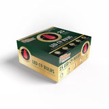 Holiday Bright Lights LED PS C9 Red 25 ct Christmas Light Bulbs