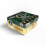 Holiday Bright Lights LED PS C9 Blue 25 ct Christmas Light Bulbs