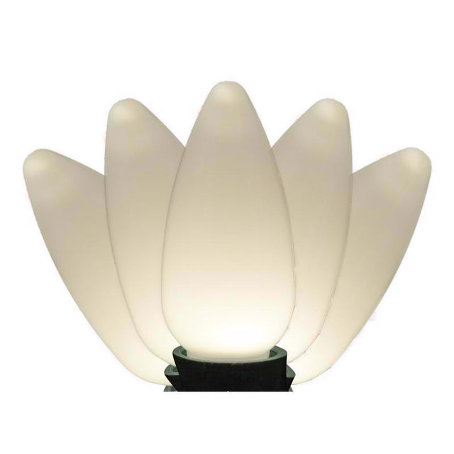 Holiday Bright Lights LED PS C9 White 25 ct Christmas Light Bulbs