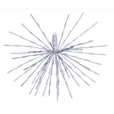 Celebrations LED Green/White Starlight Burst Deluxe Spearmint 24 in. Hanging Decor