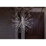 Celebrations LED Green/White 3 in1 Starlight Burst Deluxe Spearmint 16 in. Hanging Decor