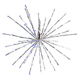 Celebrations Blue/Pure White 3 in1 Radiant Blast 16 in. Pathway Decor