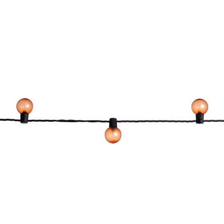 Celebrations Orange 25 ct LED String Lights