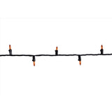 Celebrations Orange 100 ct LED String Lights