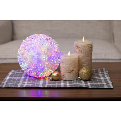 Celebrations LED Multi Starlight Sphere 6 in. Hanging Decor