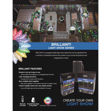 Celebrations Platinum LED RGBW 576 ct Christmas Lights 4 ft.