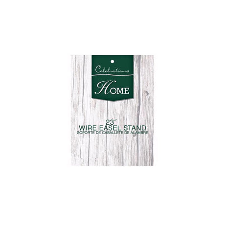 Celebrations 23 in. Floral Easel Wreath Stand 1 pk