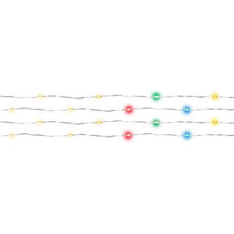 Celebrations LED Big Seed Cluster Multicolored 100 ct String Christmas Lights