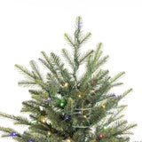 Holiday Bright Lights 4 ft. Full LED 350 ct Emerald Pine Sparkle Christmas Tree