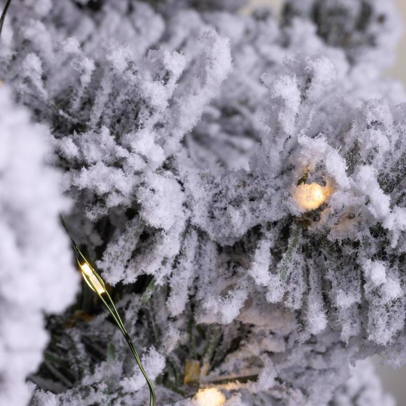Holiday Bright Lights 7 ft. Full LED 1282 ct King Pine Color Changing Christmas Tree