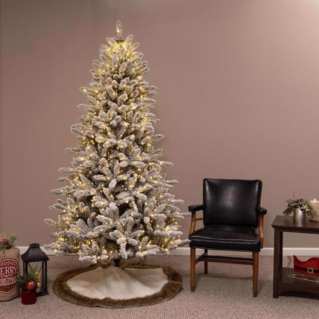 Holiday Bright Lights 7 ft. Full LED 1282 ct King Pine Color Changing Christmas Tree