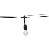 Belle Luci LED Patio Light Set Warm White 18 ft. 10 lights