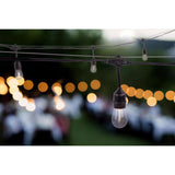 Belle Luci LED Patio Light Set Warm White 18 ft. 10 lights