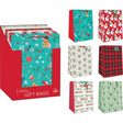 Paper Images Assorted Holiday Jumbo Gift Bag, Pack of 30