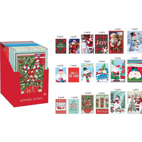 Paper Images Assorted Holiday Apparel Gift Boxes, Pack of 10
