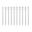 Alpine LED Warm White 54 ct Icicle Light String 9 ft.