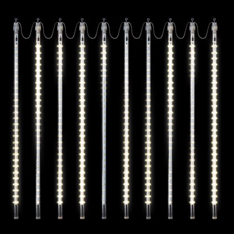 Alpine LED Warm White 54 ct Icicle Light String 9 ft.