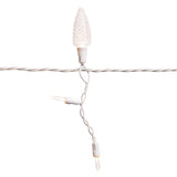 Celebrations Platinum LED C9 Warm White 70 ct Icicle Christmas Lights 9 ft.