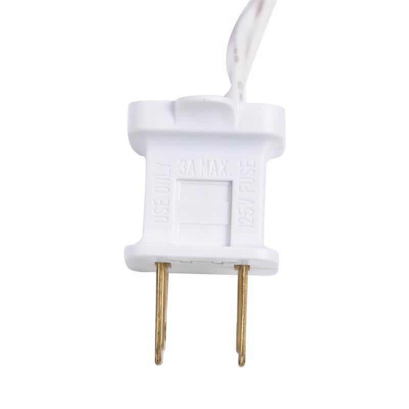 Celebrations Platinum LED C9 Warm White 70 ct Icicle Christmas Lights 9 ft.