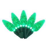 Celebrations LED C6 Green 5 ct Replacement Christmas Light Bulbs, Pack of 12