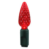 Celebrations LED C6 Red 5 ct Replacement Christmas Light Bulbs, Pack of 12