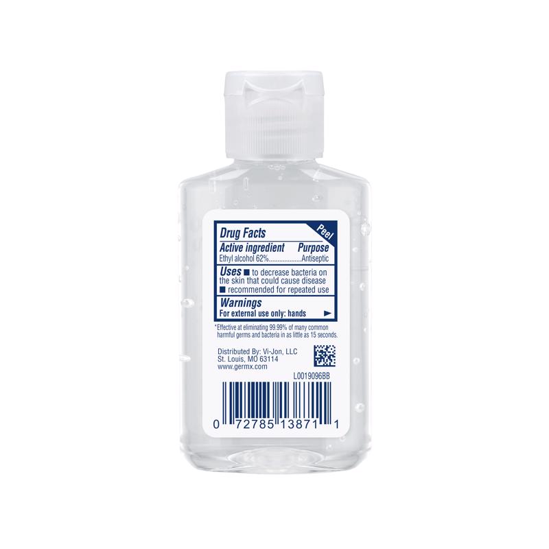 Germ-X Floral Scent Gel Hand Sanitizer 2 fl. oz., Pack of 24