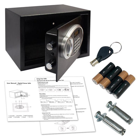 Lucky Line Digital Lock Black Electronic Safe