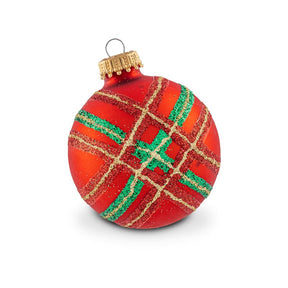Krebs Assorted Glitter Ball Ornaments, Pack of 12