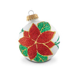Krebs Assorted Glitter Ball Ornaments, Pack of 12