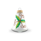 Krebs Red/White Holiday Greenery/Holly Ornaments, Pack of 12
