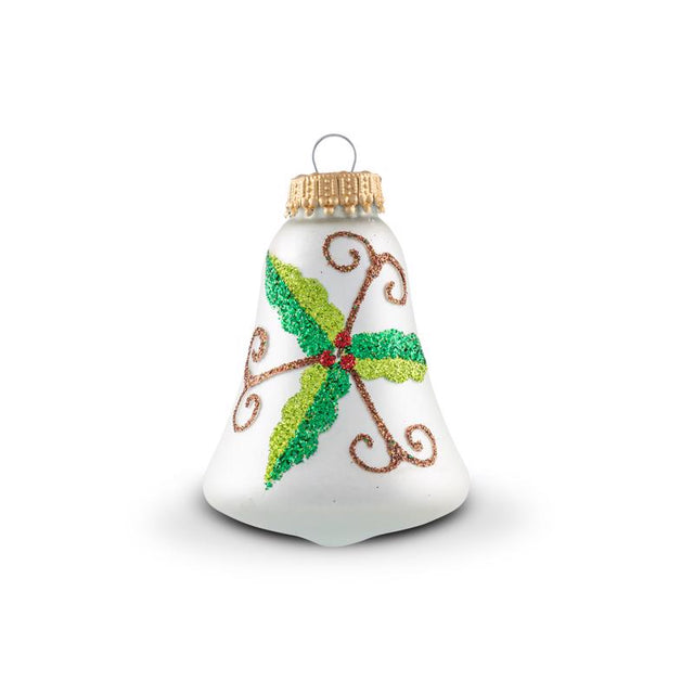 Krebs Red/White Holiday Greenery/Holly Ornaments, Pack of 12