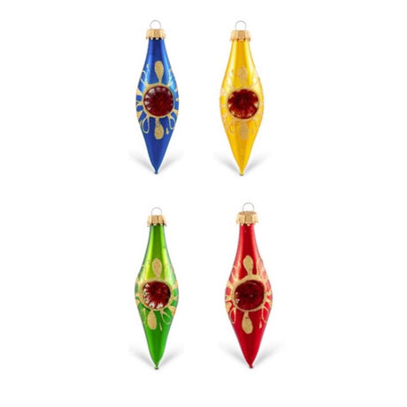 Krebs Assorted Crown Caps Ornaments, Pack of 12