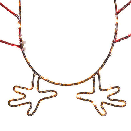 Celebrations Multicolored LED Prelit Turkey Silhouette Window Decor