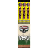 Old Trapper Teriyaki Snack Stick 1.2 oz Shrink Wrapped, Pack of 24