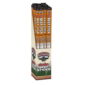 Old Trapper Original Beef Stick 1.75 oz Shrink Wrapped, Pack of 26