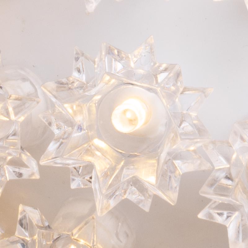 Celebrations Christmas LED Multi Starlight Sphere 6 in. Hanging Decor