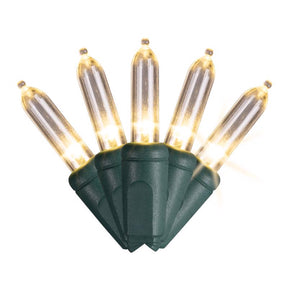 Celebrations Platinum LED T5 Warm White 50 ct String Christmas Lights