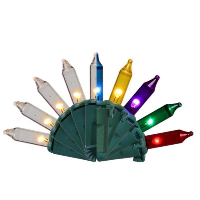 Celebrations LED T5 Multicolored/Warm White 5 ct Replacement Christmas Light Bulbs, Pack of 12