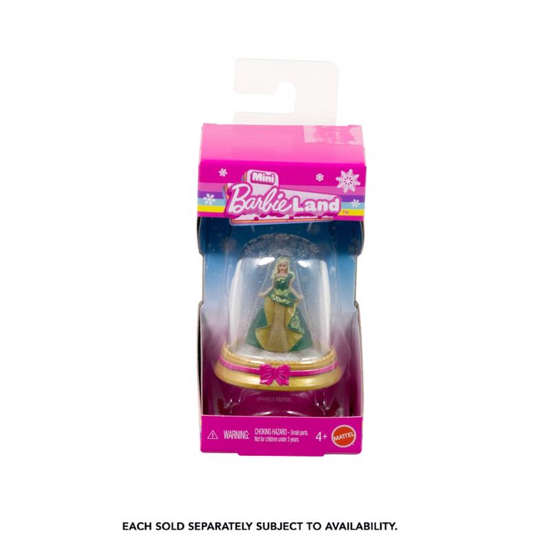 Barbie Mini Barbieland Doll Assorted, Pack of 6